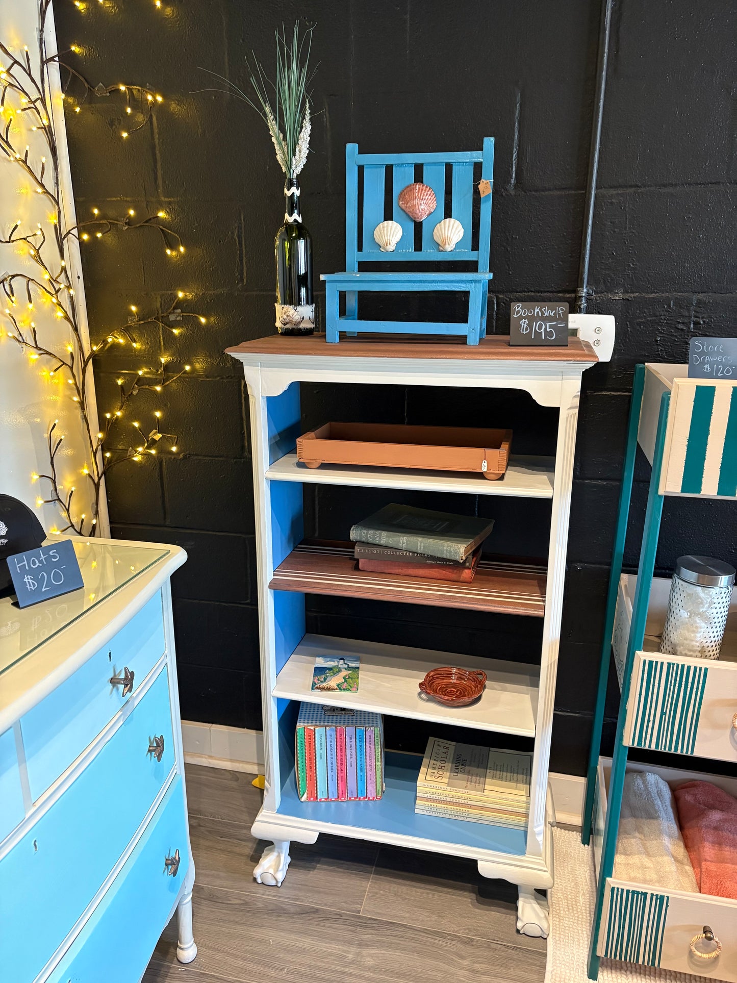 Coastal Bookshelf
