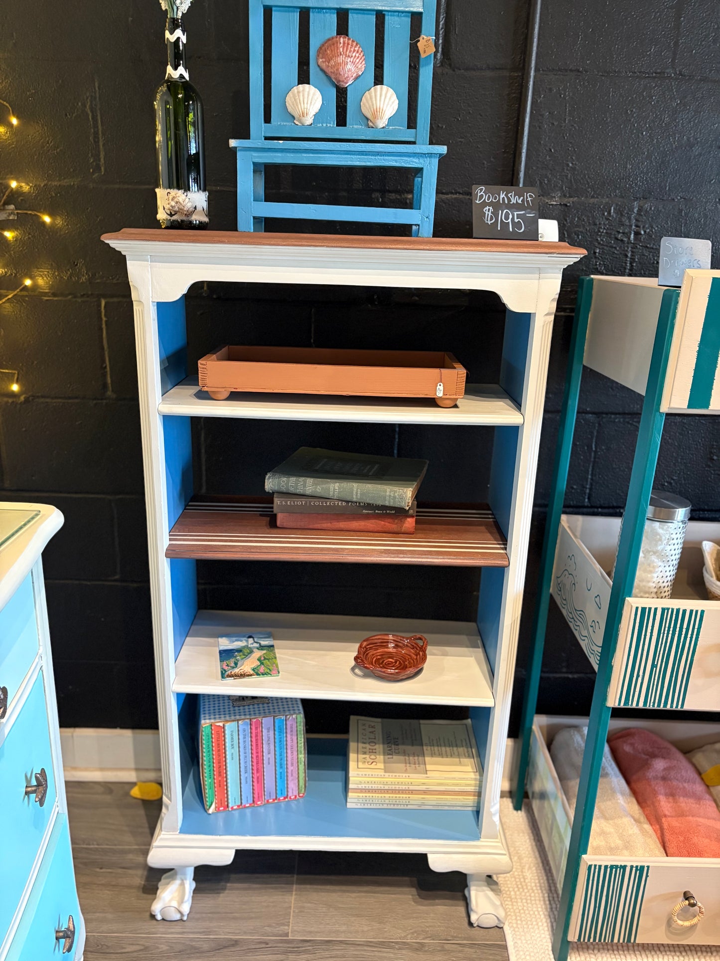 Coastal Bookshelf